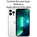 Maxy Custodia Book Orizzontale Silicone Case Per Apple Iphone 13 Pro Max Pink-navy - Foto miniatura 2