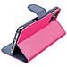 Maxy Custodia Book Orizzontale Silicone Case Per Apple Iphone 13 Pro Max Pink-navy - Foto miniatura 5