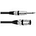 Adaptercable Xlr (m) /jack Mono 5m Bk - Foto miniatura 1