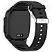 Fascia Da Braccio In Silicone Con Cacciavite Compatibile Con Xplora X5 Play Black - Foto miniatura 5