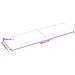 Piano Tavolo Marrone 200x50x (2-6) cm Rovere Massello Trattato - Foto miniatura 2