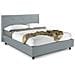 Letto Matrimoniale, Modello Saint Tropez, E Uno Tra I Modelli Piu Apprezzati Per Il Suo Rapporto Prezzo Qualita, Rete A Doghe 140x200 Cm, Compreso Box Contenitore, Rivestimento Giroletto Sfoderabile, Made In Italy - Foto miniatura 1