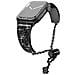 Cinturino Per Apple Watch 38/40/41mm Shiny, Nero - Foto miniatura 1