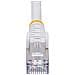 Cavo Ethernet CAT8 bianco da 15m, RJ45 Snagless, 25G / 40G, 2000MHz, 100W PoE++, S /FTP, cavo lan in rame puro 26AWG, LSZH, cavo patch di rete schermato con rilievi di trazione, testato individualmente - Foto miniatura 4