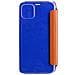 Custodia Per Iphone 11 Pro In Pelle Con Retro Trasparente E Portacarte, Arancione - Foto miniatura 2