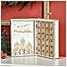 Calendario Avvento Di Natale In Legno A Forma Di Libro Con Temi Natalizi, 22x7x32 Cm, Bianco E Color Legno - Foto miniatura 4