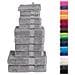 Set ASciugamani SOLUND 12 pz Grigio 600 gsm - Foto miniatura 2