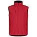 Classic Softshell Vest Rosso 4xl - Foto miniatura 1