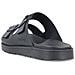 Black Casual Open Slippers Ciabatte Sintetico E Tessile Scarpe Uomo Nero Eu 41, 24290-00 - Foto miniatura 3