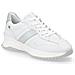Leisure Trainers White Sneakers Pelle Scarpe Donna Bianco Eu 38, W1301-80 - Foto miniatura 1