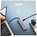 HMC-5H60 replicatore di porte e docking station per laptop Cablato USB 3.2 Gen 1 (3.1 Gen 1) Type-C Grigio - Foto miniatura 2