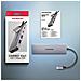 HMC-5H60 replicatore di porte e docking station per laptop Cablato USB 3.2 Gen 1 (3.1 Gen 1) Type-C Grigio - Foto miniatura 3