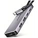 HMC-5H60 replicatore di porte e docking station per laptop Cablato USB 3.2 Gen 1 (3.1 Gen 1) Type-C Grigio - Foto miniatura 1
