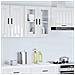Pensile Da Cucina Con Porta In Vetro Porto Bianco Lucido - Foto miniatura 3