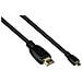 4532-020 cavo HDMI 2 m HDMI tipo A (Standard) HDMI tipo D (Micro) Nero - Foto miniatura 1