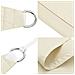 Parasole A Vela Oxford Rettangolare 3x4,5 M Crema - Foto miniatura 6