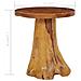 Lusso Casadino -  Tavolino Da Salotto 40x40 Cm In Legno Massello Di Teak - Foto miniatura 4