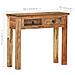 Lusso Casadino -  Tavolo Consolle 90,5x30x75cm In Legno Di Acacia E Di Recupero - Foto miniatura 8