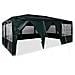 Tenda da Feste con 10 Pareti Verdi 6x4 m PE - Foto miniatura 2