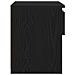 Comodino Nero Rovere 40x30x39 cm in legno ingegnerizzato di - Foto miniatura 8