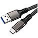 Cavo Dati Da Usb Type-c Maschio A Usb 3.2, 3 M, Confezione Da 2: Trasferimento Dati Ad Alta Velocità E Ricarica Rapida 1 M - Foto miniatura 3