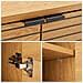 Armadio Per Porcellane In Legno A 2 Ante 80cm Stinna - Foto miniatura 10
