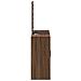 Toeletta  con luci LED Rovere Marrone 102x33x135 cm - Foto miniatura 6