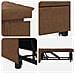 Divano Letto Marrone 67 x 194 x 38 cm - Foto miniatura 8