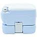 Toilette Portatile per Camping Azzurro chiaro e bianco - Foto miniatura 4