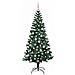 Albero di Natale artificiale con luci integrate Verde 210 cm - Foto miniatura 4
