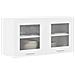 Armadio pensile Riga Bianco 80 x 31 x 40 cm Legno multistrato - Foto miniatura 3
