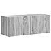Mobile TV da parete 2 pcs Grigio Sonoma 60 x 31 x 29.5 cm - Foto miniatura 1