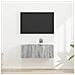Mobile TV da parete 2 pcs Grigio Sonoma 60 x 31 x 29.5 cm - Foto miniatura 2