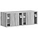 Mobile TV da parete 2 pcs Grigio Sonoma 60 x 31 x 29.5 cm - Foto miniatura 9