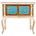 Baule Alto In Legno Multicolore 90x40x80 - Foto miniatura 3