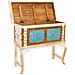 Baule Alto In Legno Multicolore 90x40x80 - Foto miniatura 4