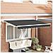 Tenda Retrattile Antracite 250 x 200 cm Poliestere e Metallo - Foto miniatura 2