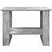 Tavolino da salotto Grigio cemento 72 x 50 x 50 cm - Foto miniatura 5