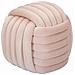 Pouf Softy In Velluto Rosa — 45×45×45 Cm - Foto miniatura 2