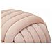 Pouf Softy In Velluto Rosa — 45×45×45 Cm - Foto miniatura 4