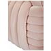 Pouf Softy In Velluto Rosa — 45×45×45 Cm - Foto miniatura 5