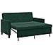 Divano letto Verde Scuro Tessuto - Foto miniatura 1