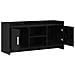 Mobile TV 102 x 33 x 47 cm Rovere Nero Legno ingegnerizzato - Foto miniatura 3