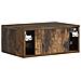 Armadio da Notte 2 pcs Rovere Fumo 49 x 34,5 x 20 cm - Foto miniatura 7