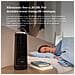 Windi Mini Ventilatore a torre, 7,0 m /s, 5 velocità, timer da 1 a 12 ore, oscillazione di 90°, portatile, ideale per l’uso sulla scrivania - Foto miniatura 5