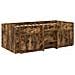 Struttura Letto Loft con Mobile con porta 3 pcs Rovere Fumo - Foto miniatura 3
