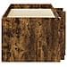 Struttura Letto Loft con Mobile con porta 3 pcs Rovere Fumo - Foto miniatura 4