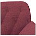 Loveseat con bottoni imbottiti Rosso Vino 111 x 68 x 80 cm - Foto miniatura 7
