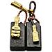 Spazzole di carbone per Hilti TE504 100 V - 6,3 x 10 x 19 mm - coppia - Foto miniatura 1