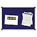 pannello in tessuto 90x120cm blu felt board bi-office - Foto miniatura 1